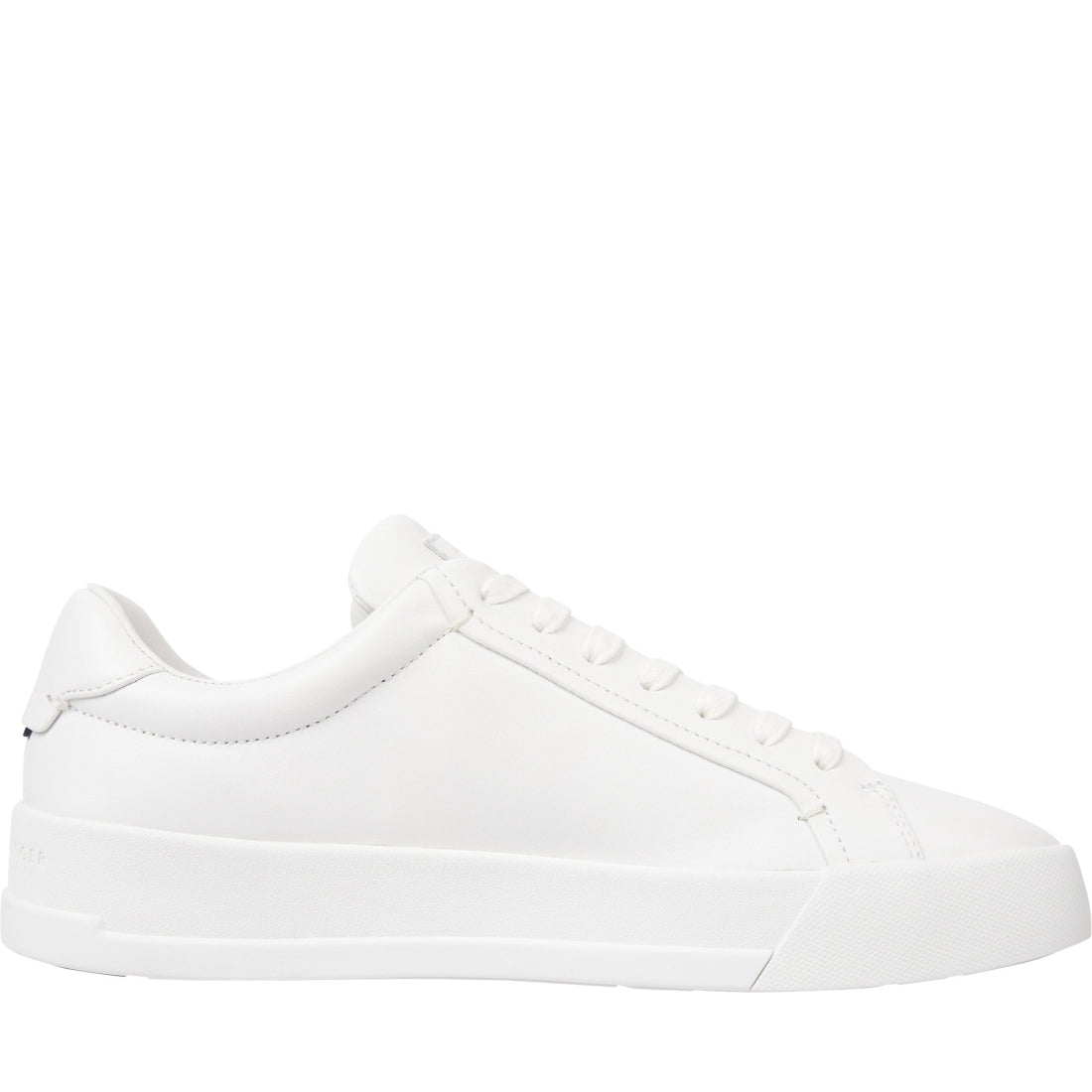 Tommy Hilfiger mens ecru court premium best leisure trainers | Vilbury London