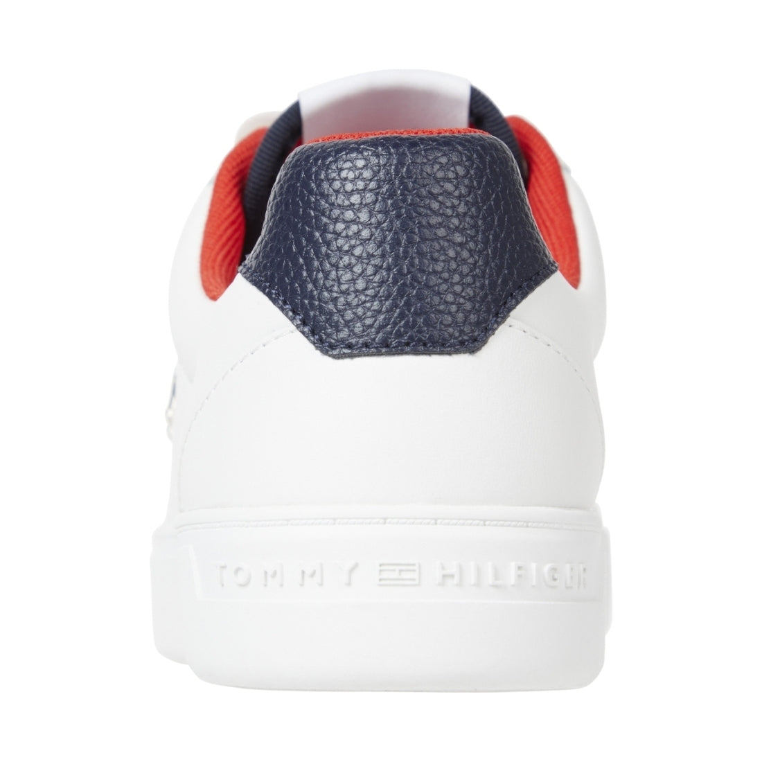 Tommy Hilfiger womens ecru essential elevated sneaker | Vilbury London