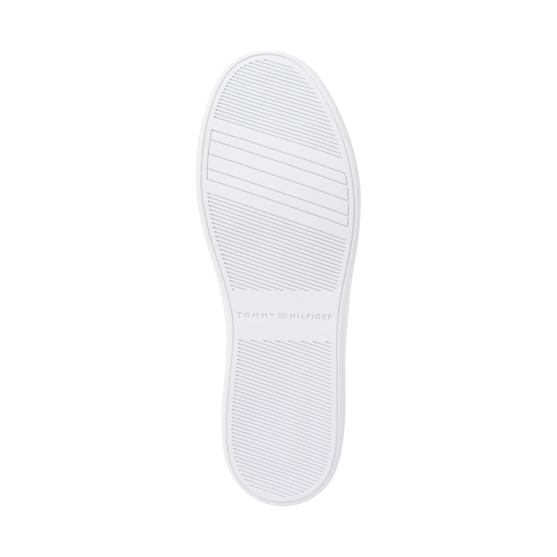 Tommy Hilfiger womens white essential sneaker stripes | Vilbury London