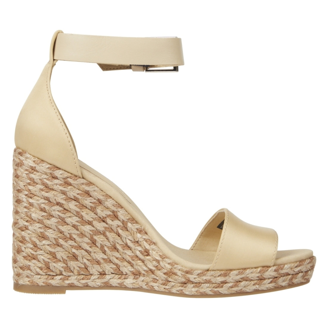 Tommy Hilfiger womens harvest wheat colorful high wedge sandal | Vilbury London