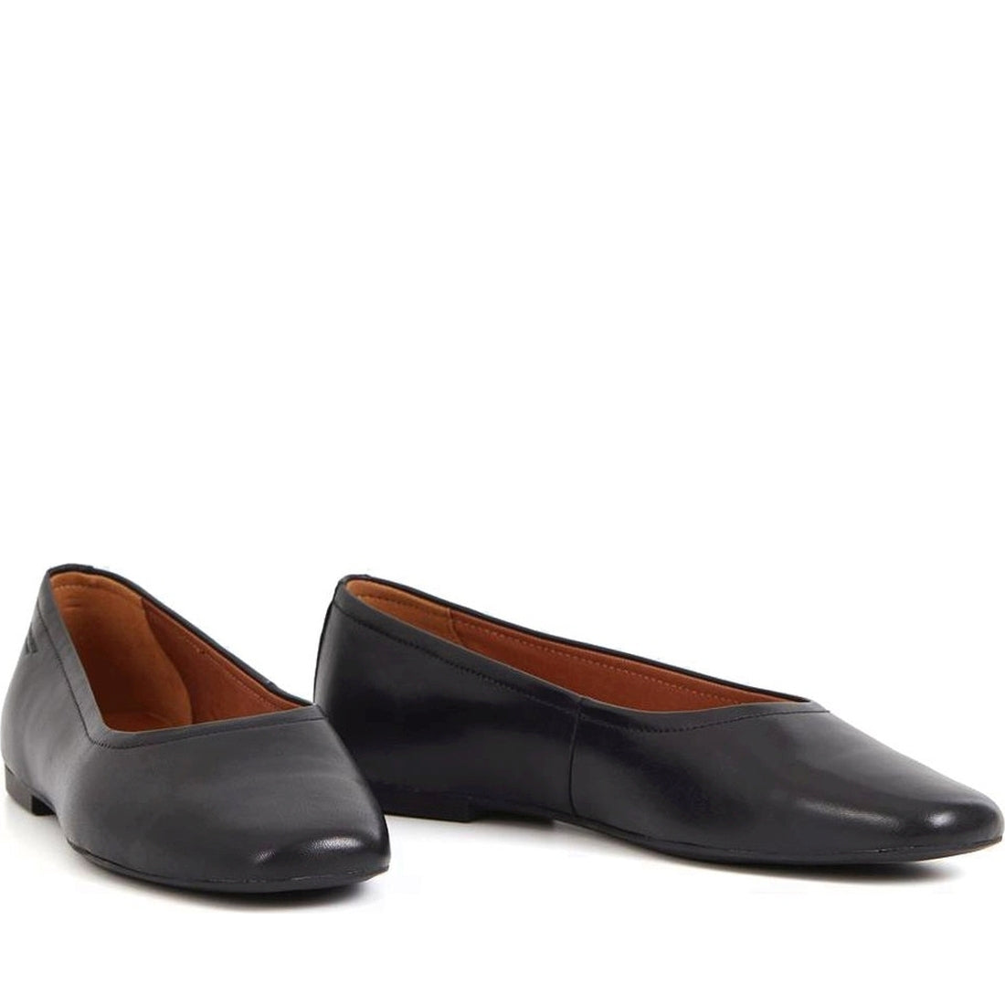 Vagabond womens black jolin ballerinas | Vilbury London