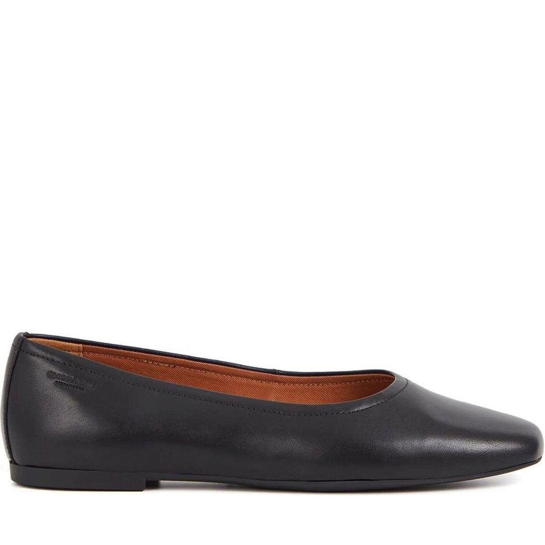 Vagabond womens black jolin ballerinas | Vilbury London