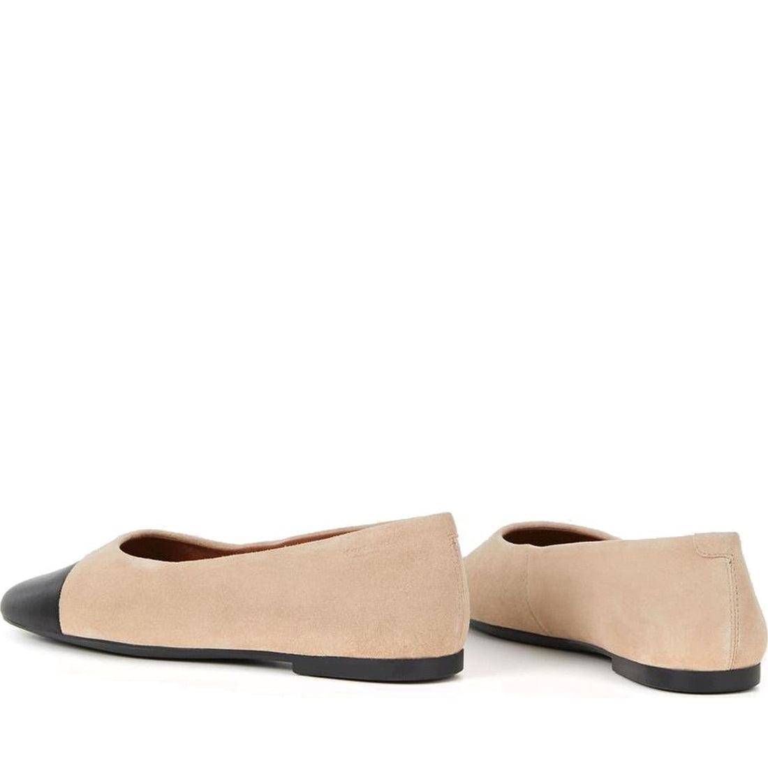 Vagabond womens safari, black jolin ballerinas | Vilbury London