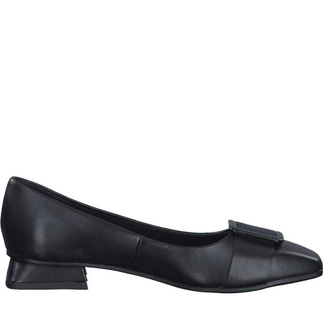 Marco Tozzi womens black mimola formal shoes | Vilbury London