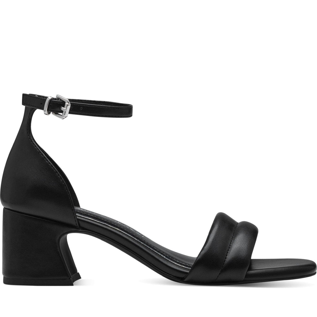 Marco Tozzi womens black liola sandals | Vilbury London