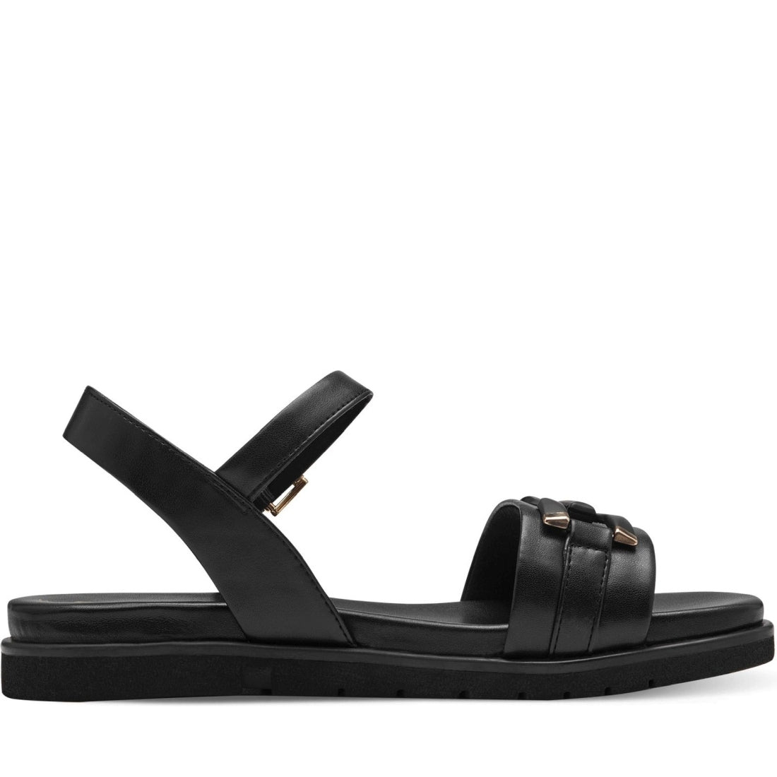 Marco Tozzi womens black woni sandals | Vilbury London