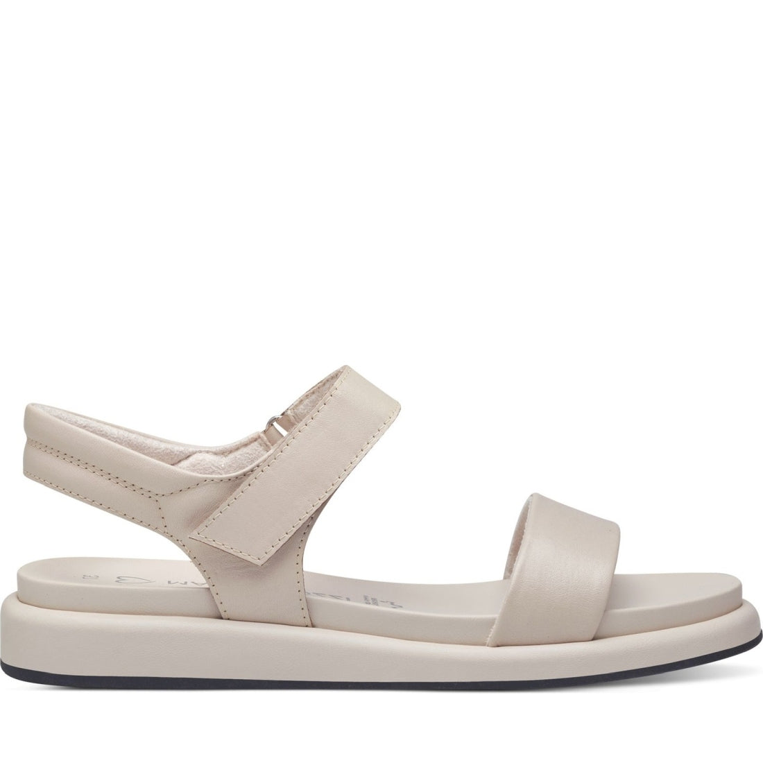 Marco Tozzi womens cream listi sandals | Vilbury London