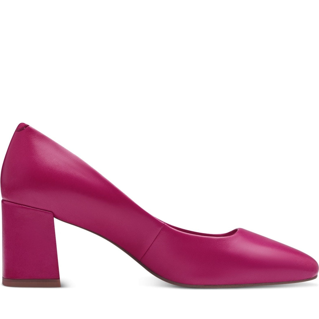 Tamaris womens fuxia elegant closed pumps | Vilbury London