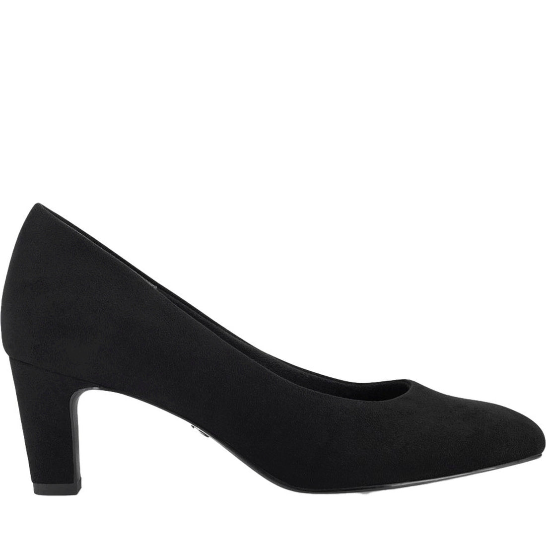 Tamaris womens black classic closed pumps | Vilbury London