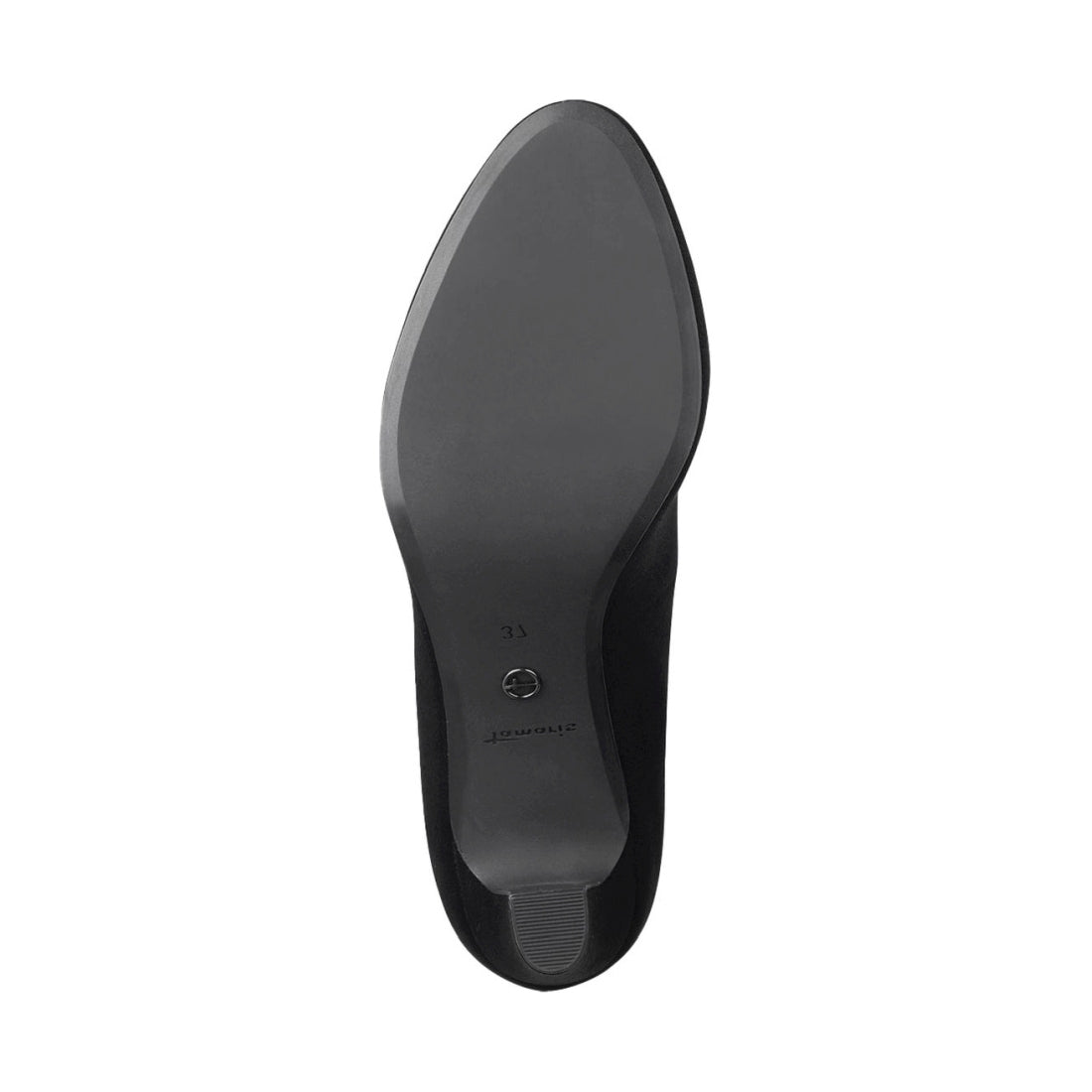 Tamaris womens black classic closed pumps | Vilbury London