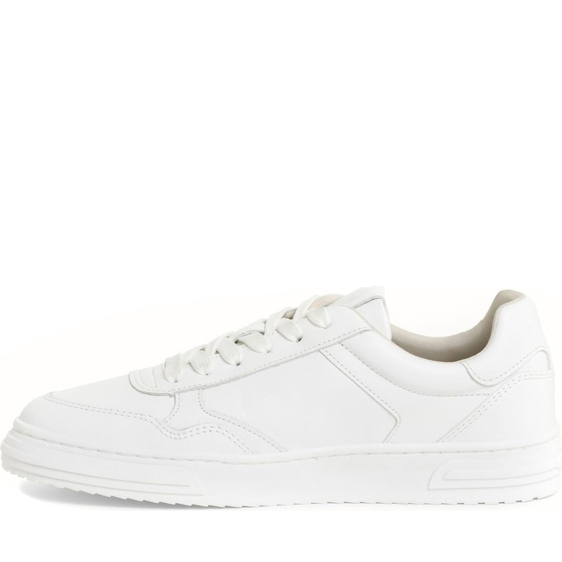 Tamaris womens white leisure trainers | Vilbury London