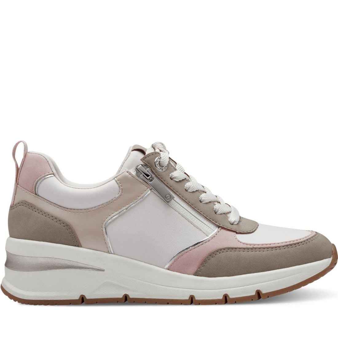 Tamaris womens rose comb leisure trainers | Vilbury London