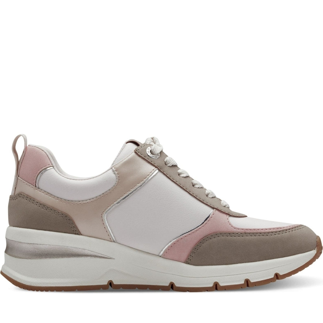 Tamaris womens rose comb leisure trainers | Vilbury London