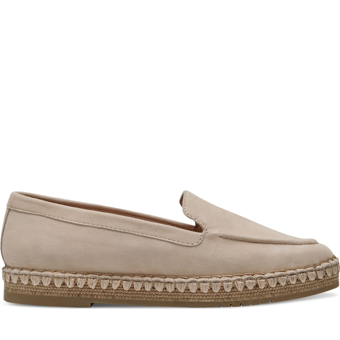 Tamaris womens nude casual closed espadriles | Vilbury London