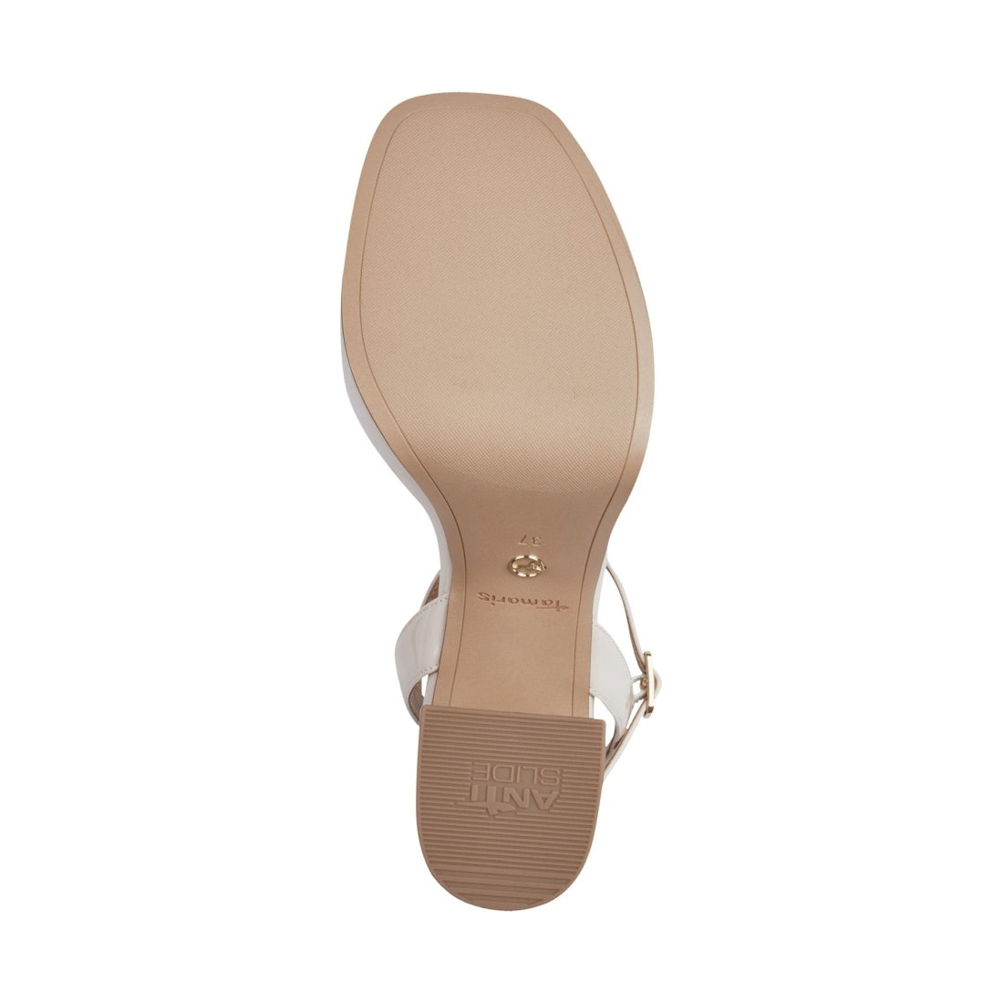 Tamaris womens ivory elegant open sandals | Vilbury London