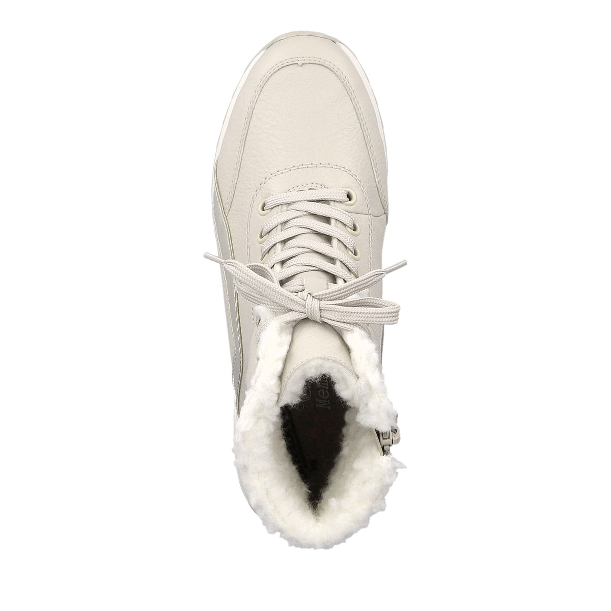 Women's Beige Mid-height Ankle Boots