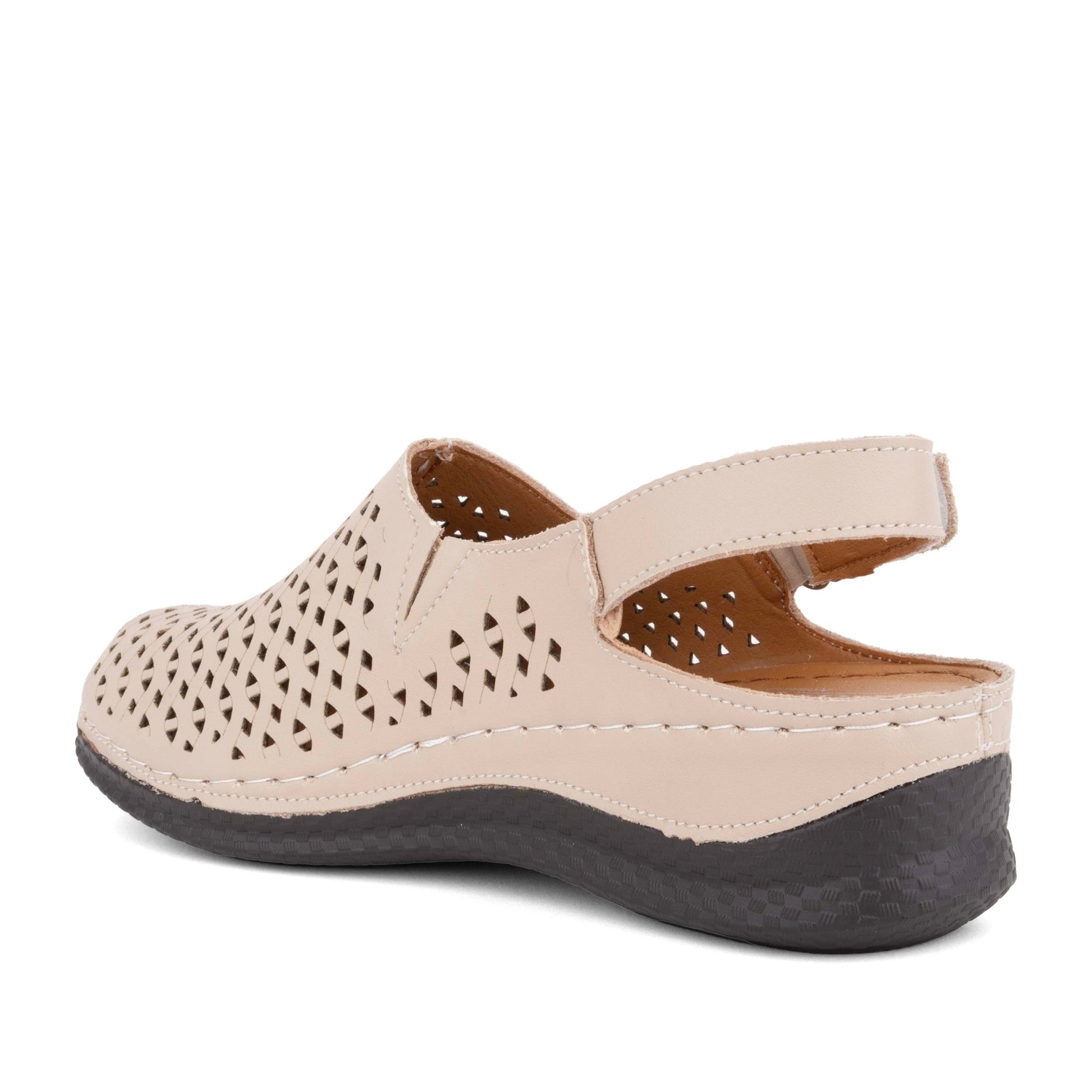 Women's Beige Wedge Sandals