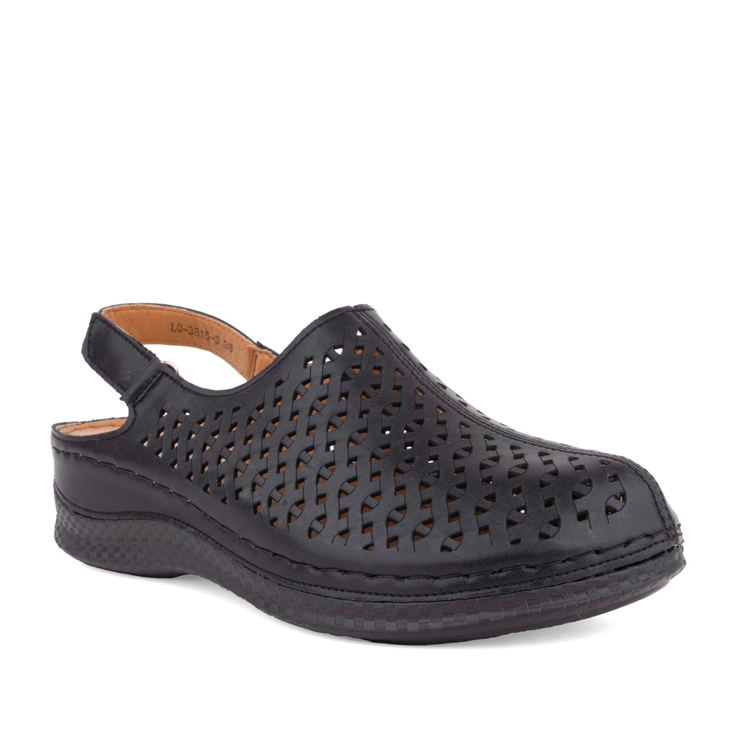 Women's Black Wedge Sandals