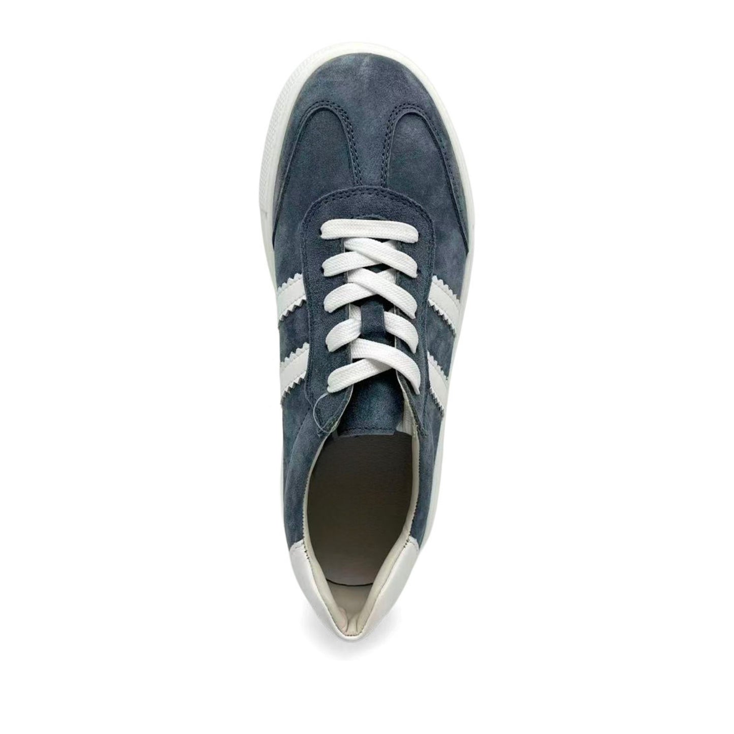 Women's Blue Wedge Fashion Sneakers