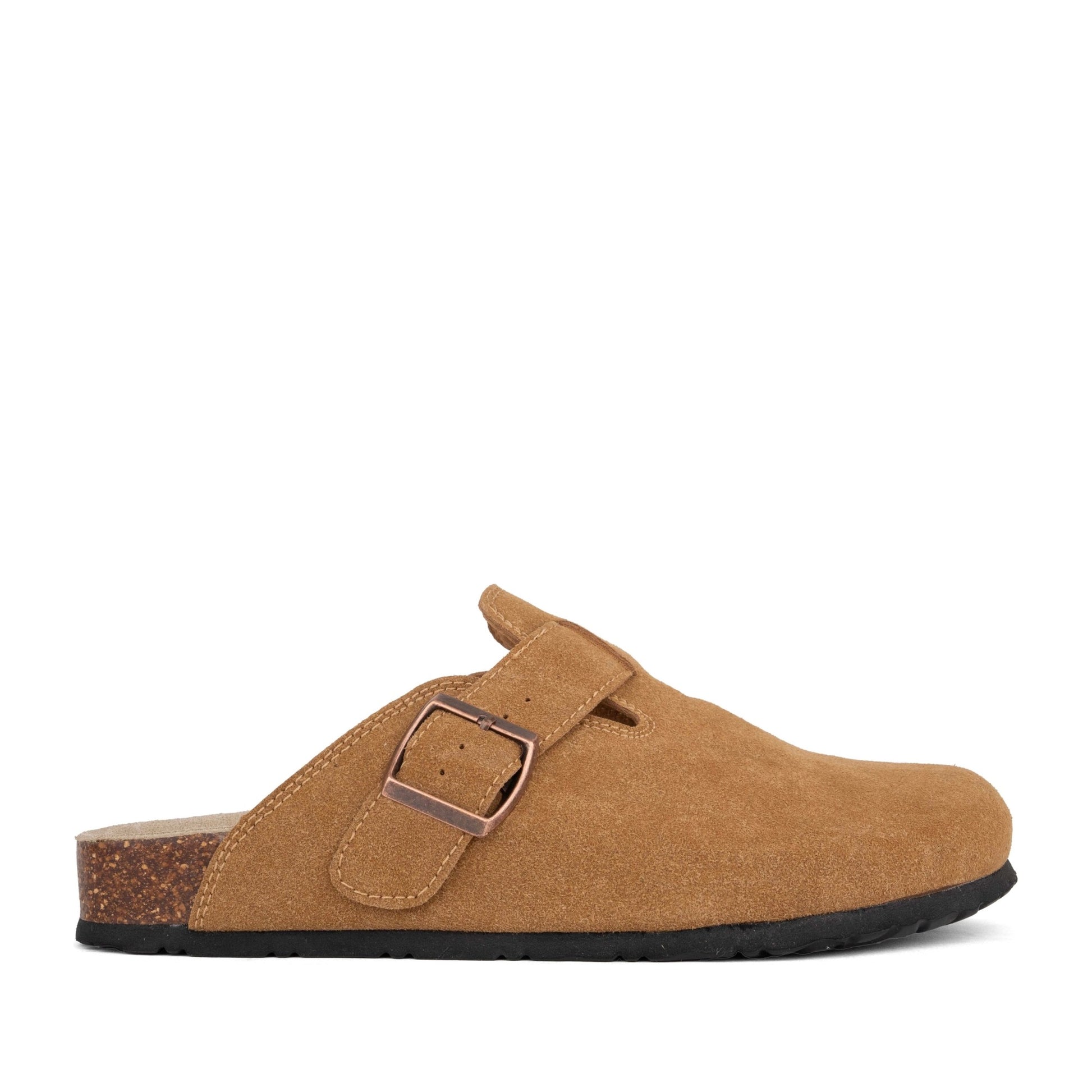 Women's Brown Mule Slippers