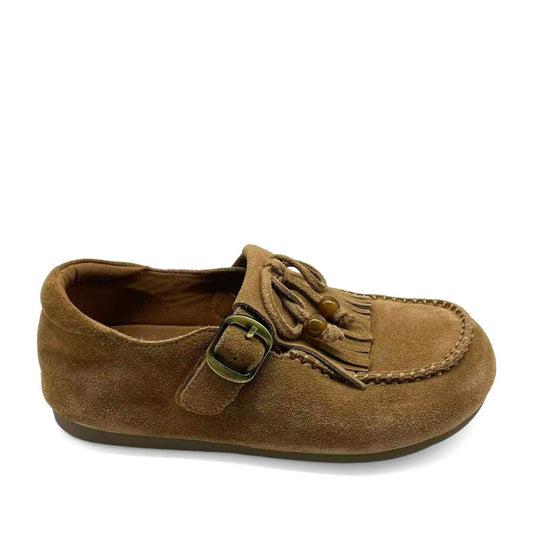 Women's Brown Moccasins