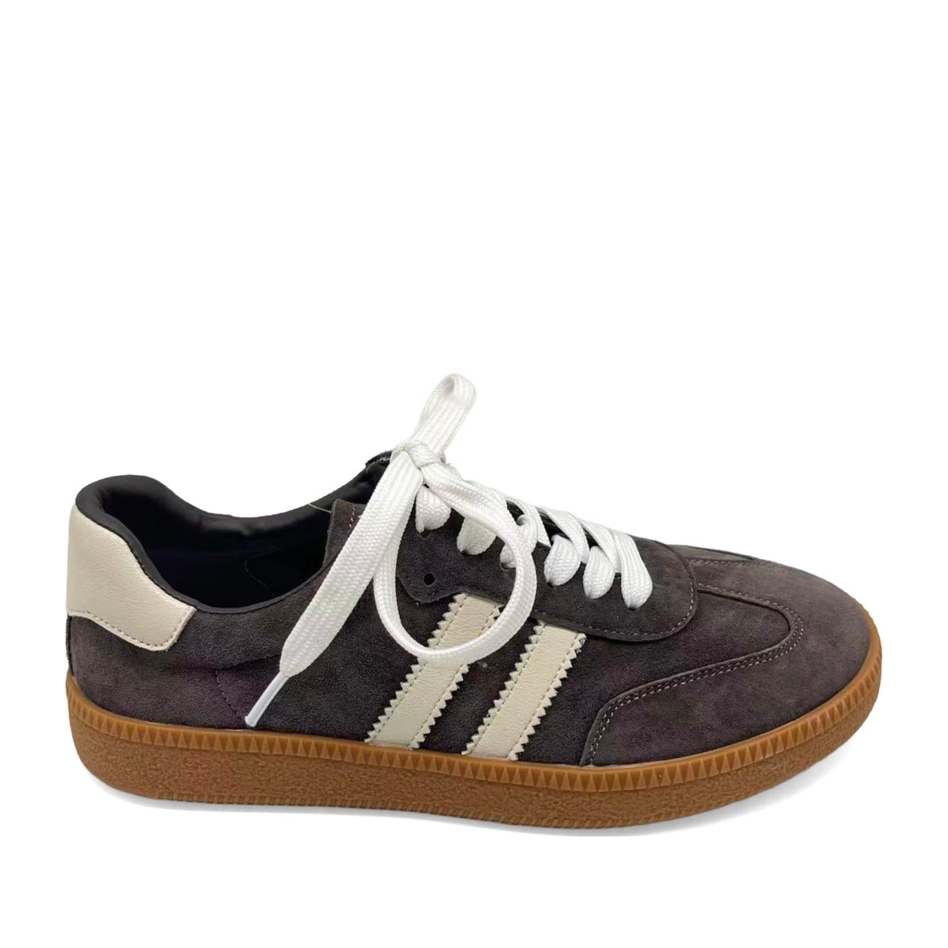 Women's Brown Wedge Fashion Sneakers