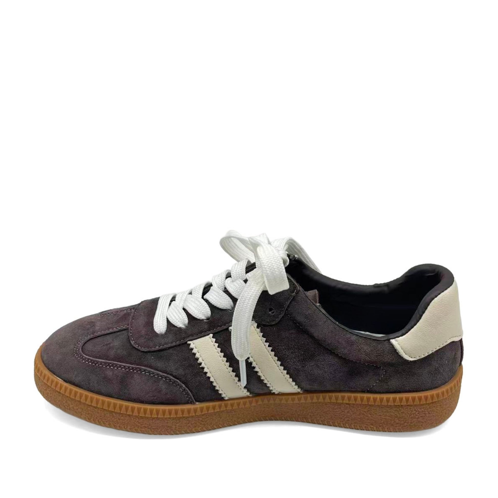 Women's Brown Wedge Fashion Sneakers