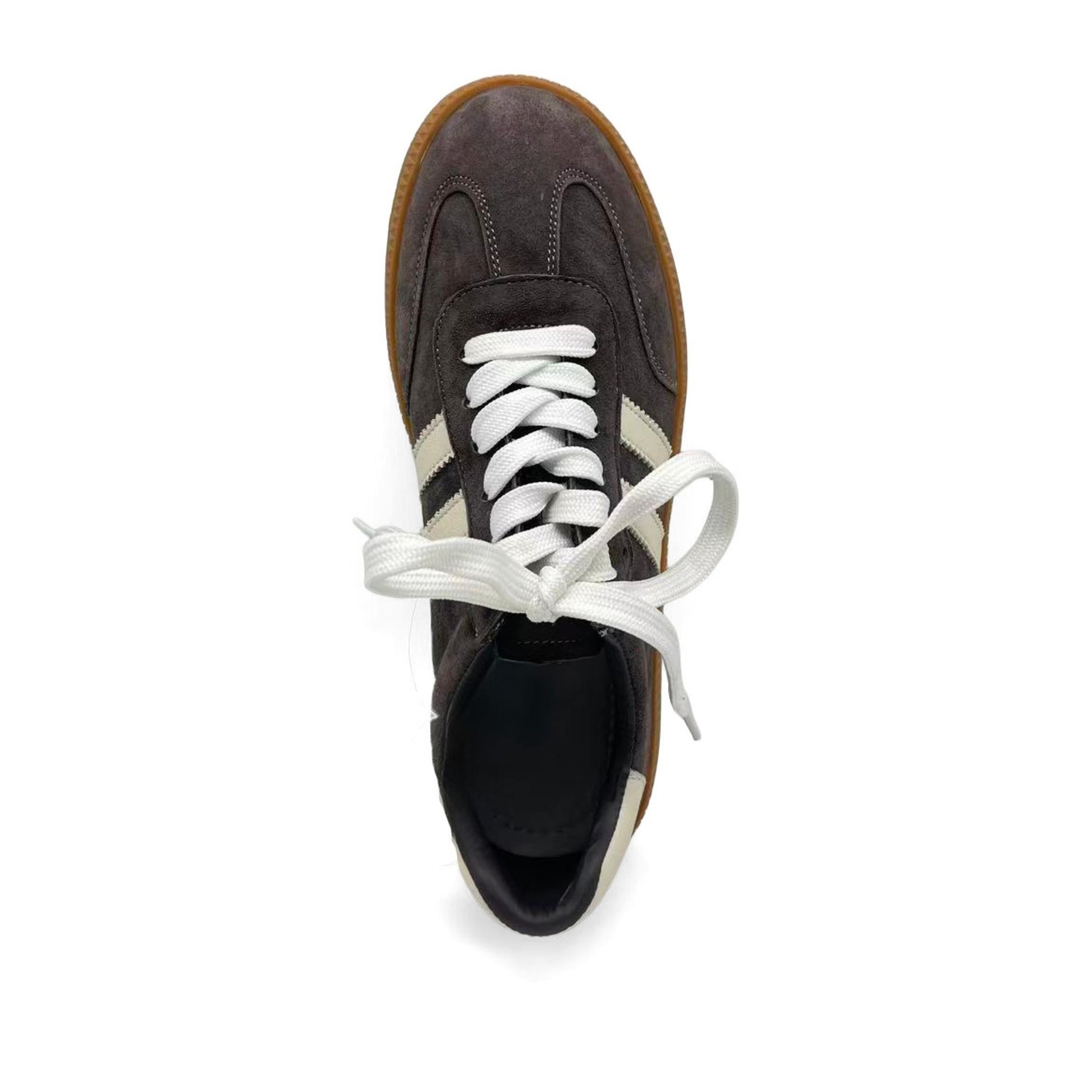 Women's Brown Wedge Fashion Sneakers