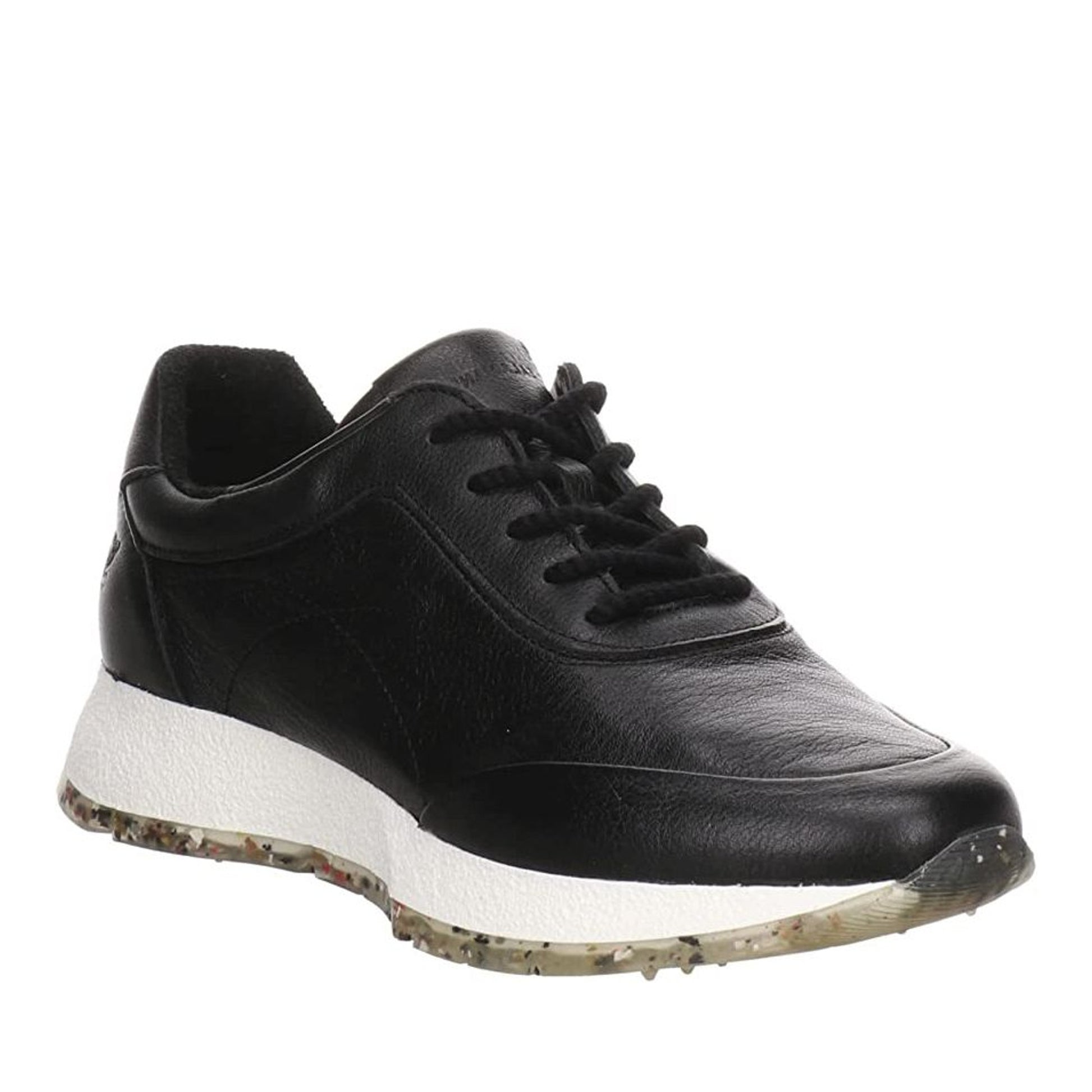 Burlina Women's Black Wedge Athletic Sneakers
