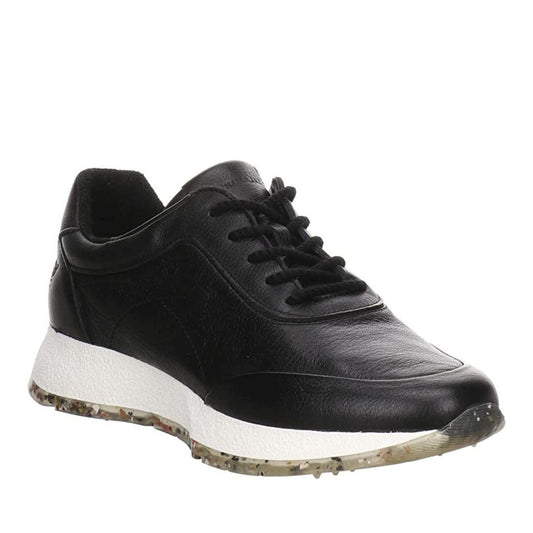 Burlina Women's Black Wedge Athletic Sneakers