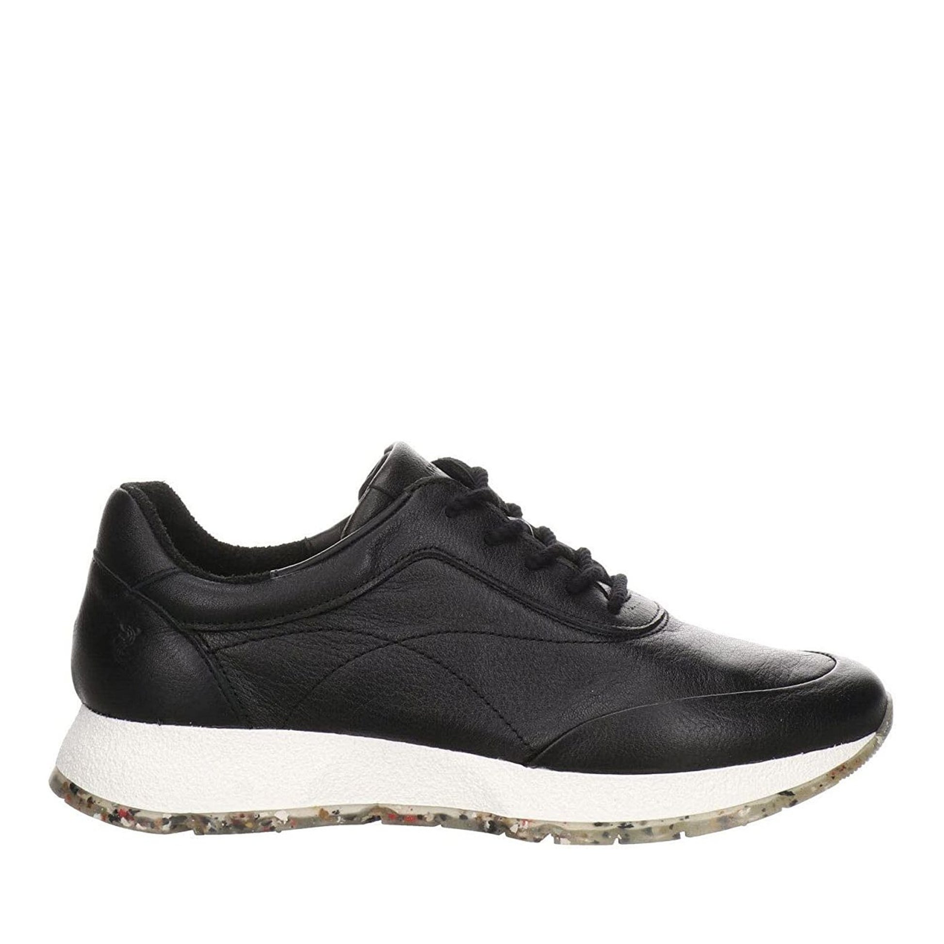 Burlina Women's Black Wedge Athletic Sneakers