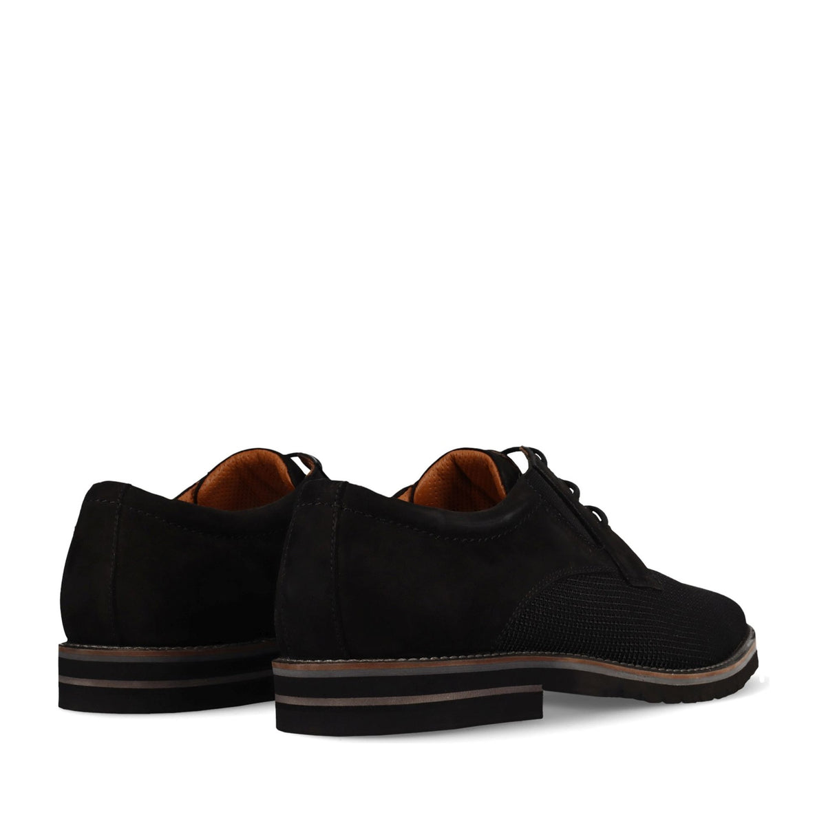 Men's Black Flats