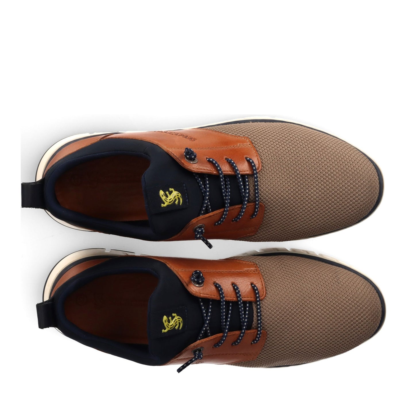 Men's Beige Fashion Sneakers