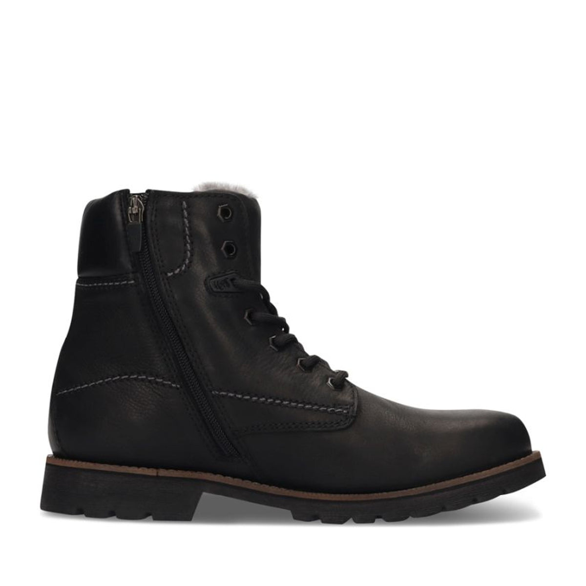 Men's Black Ankle Boots