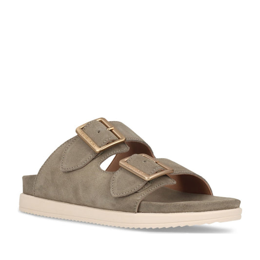Women's Green Slippers