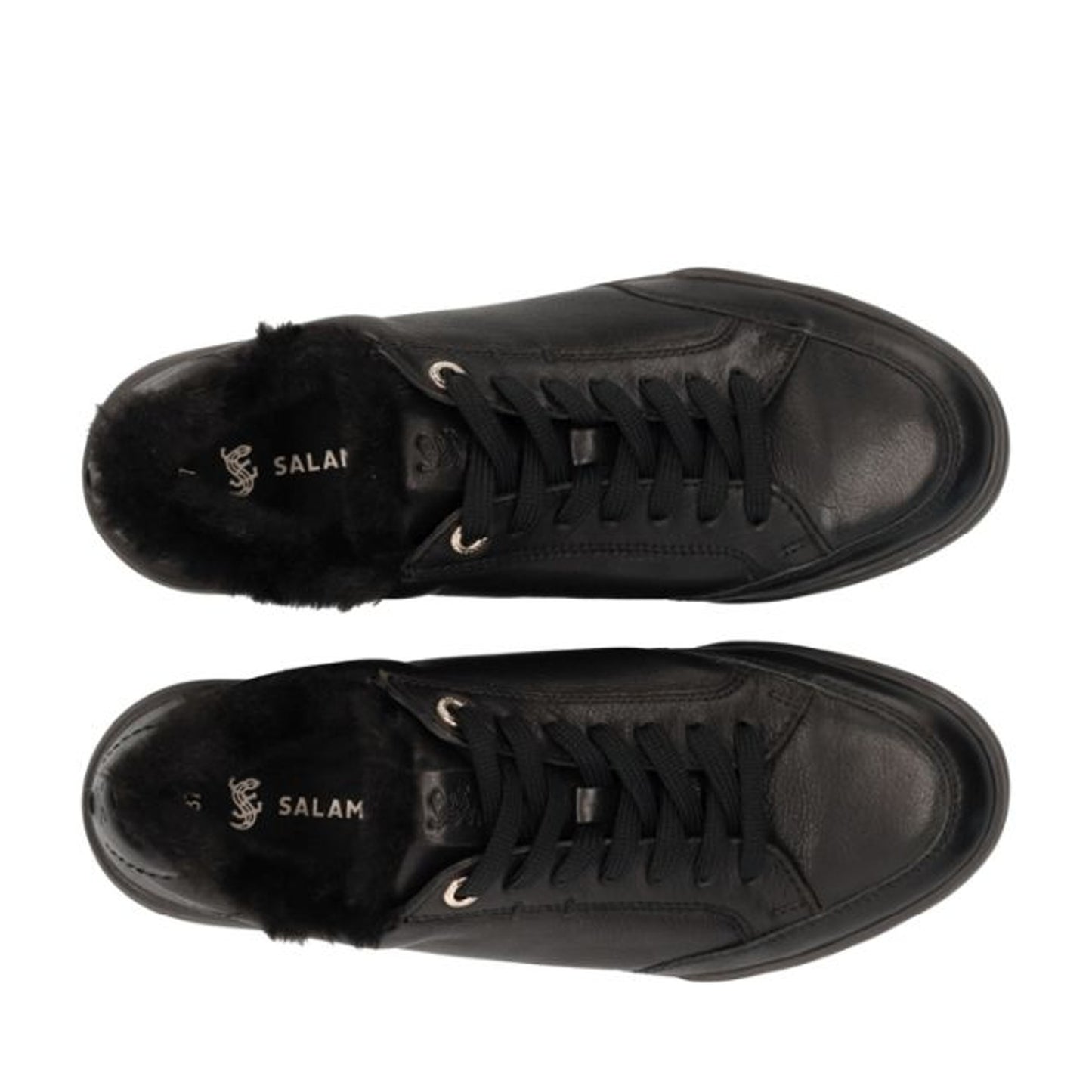 Women's Black Fashion Sneakers