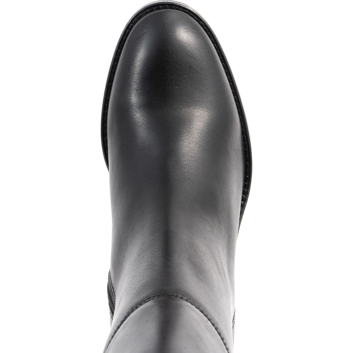 black casual closed boots