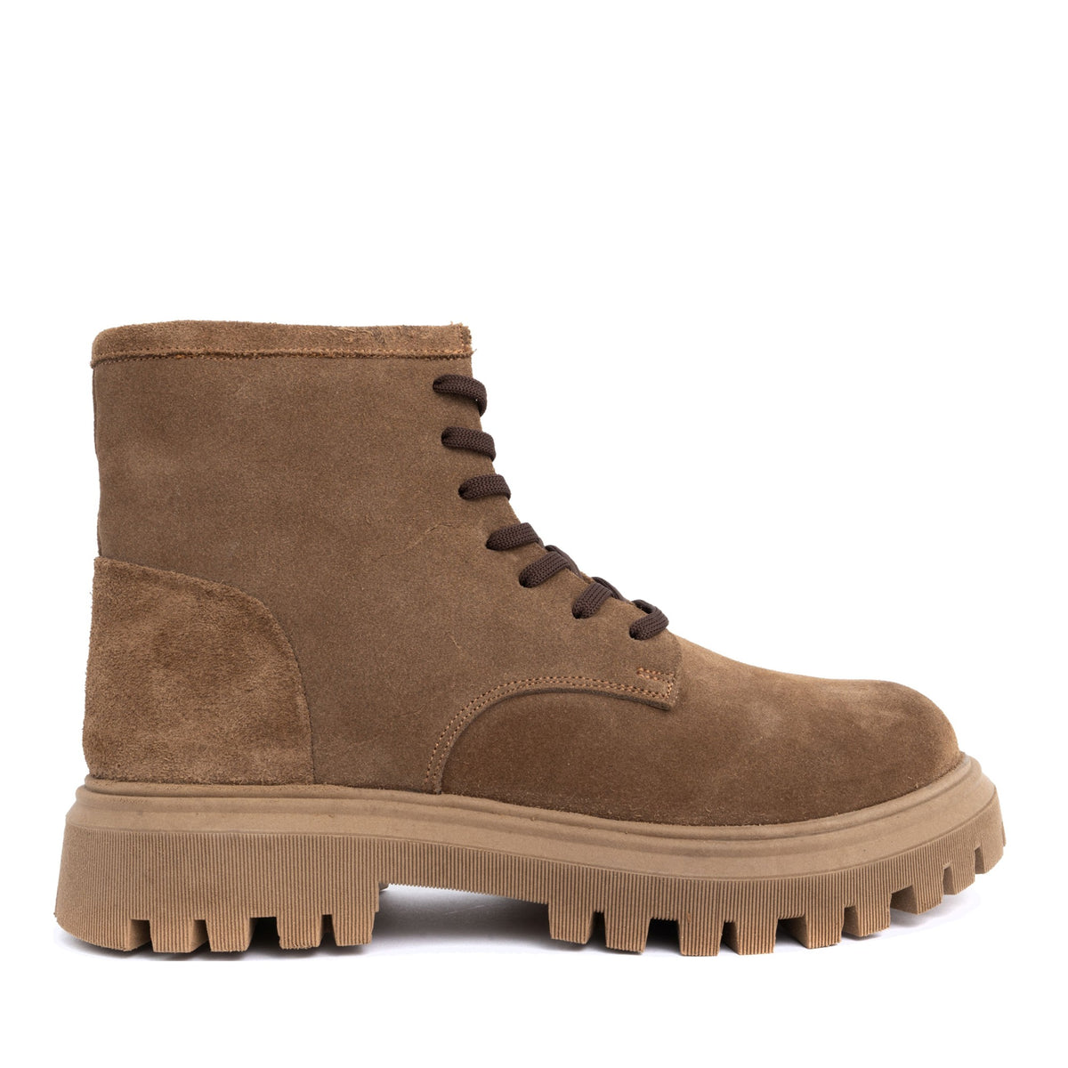 beige casual closed booties