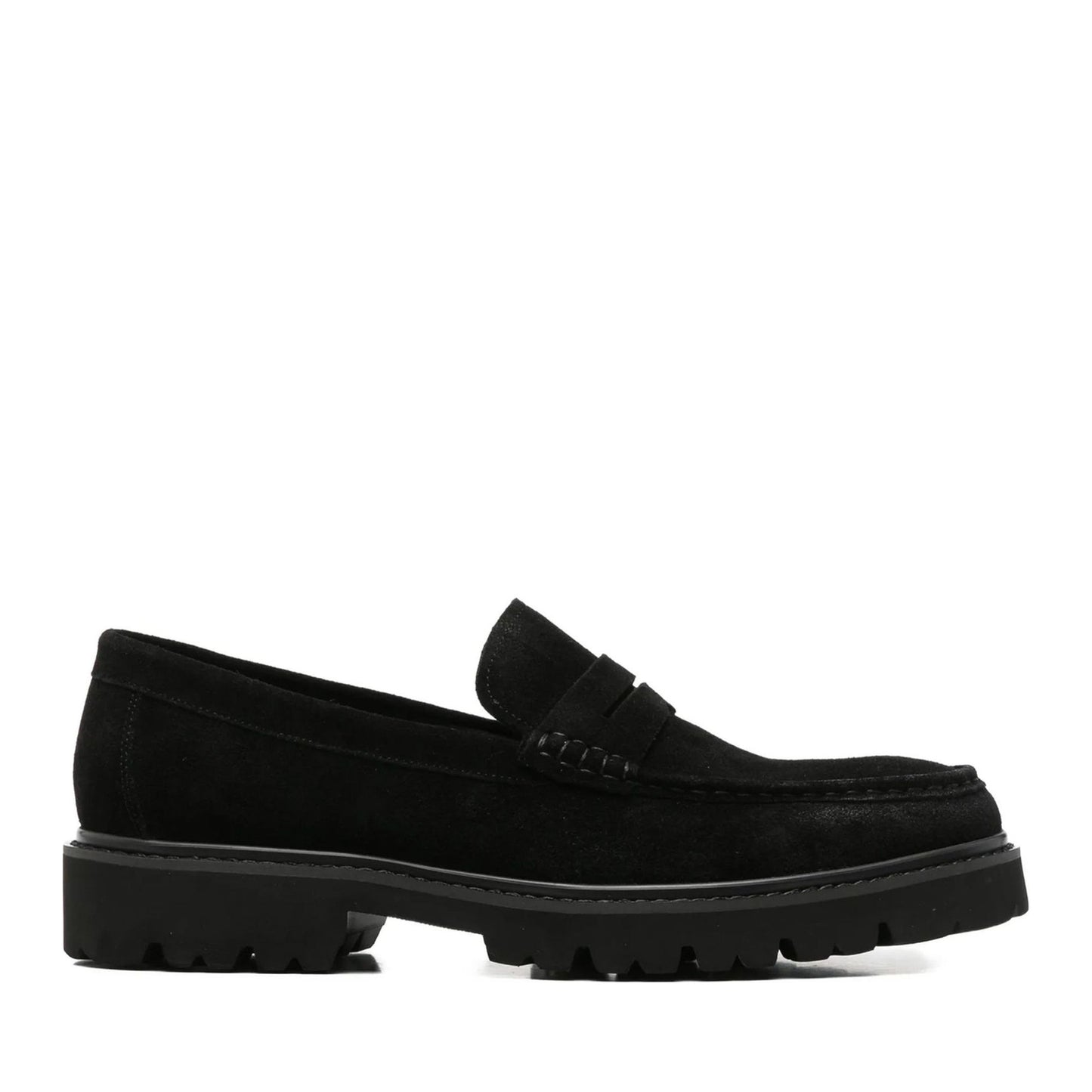 Men's Black Moccasins