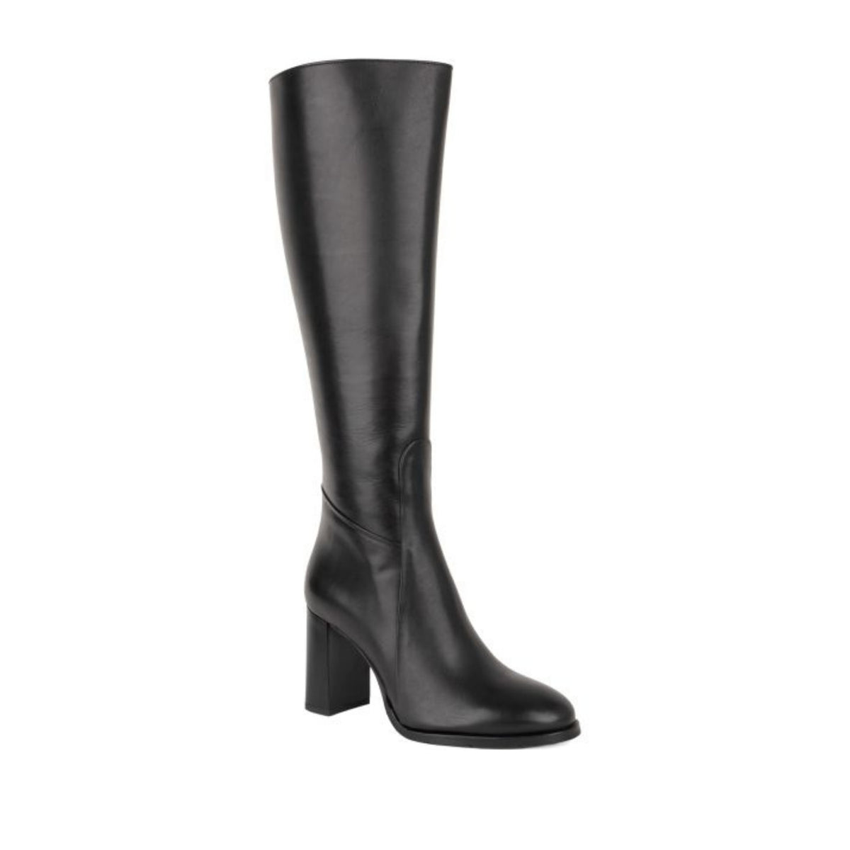 black elegant closed boots