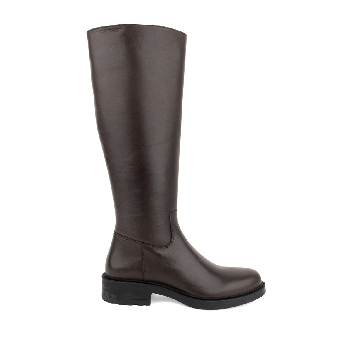 brown casual closed boots