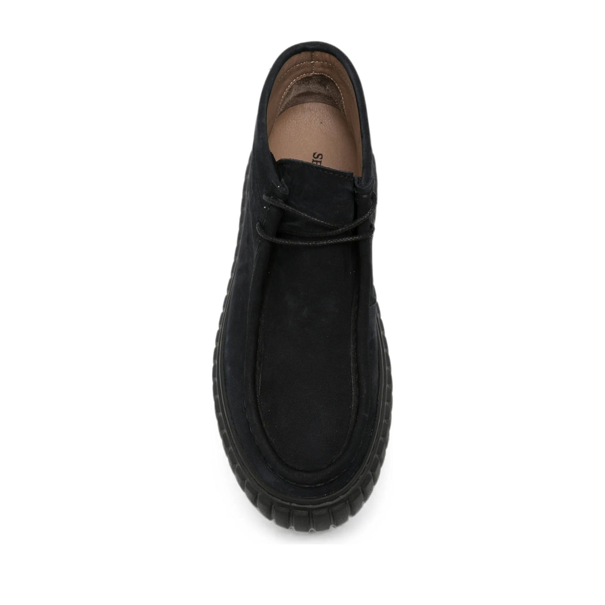 black casual closed booties