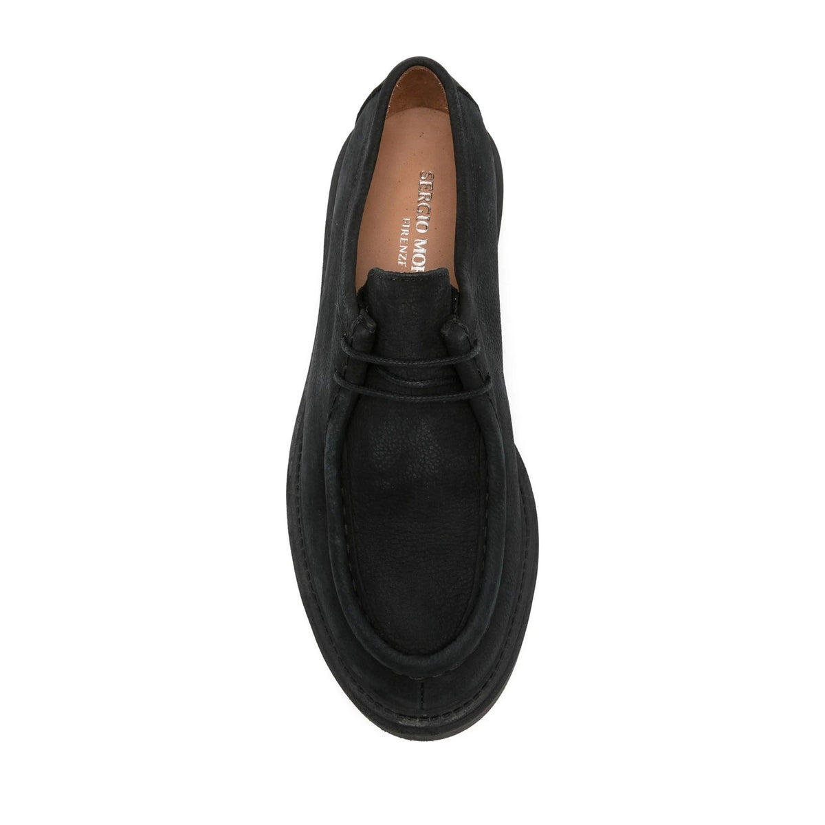 black casual closed loafers