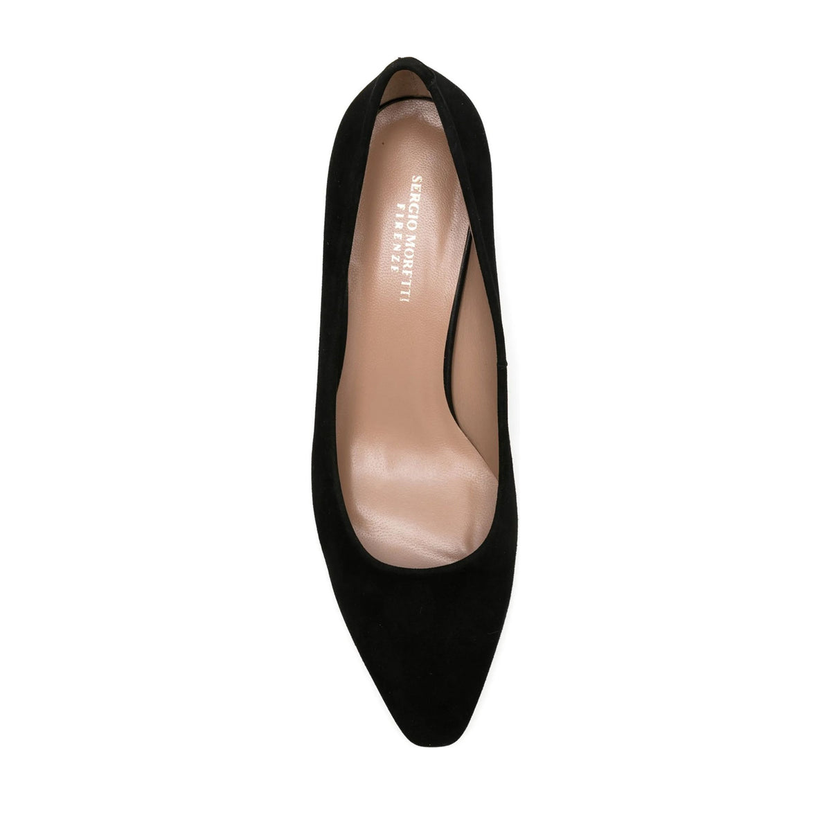 black classic closed pumps