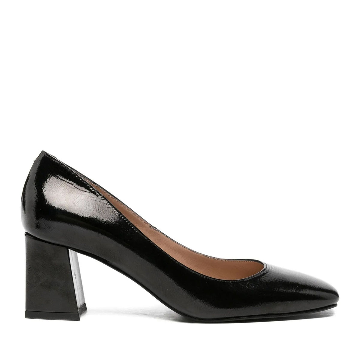 black classic closed pumps