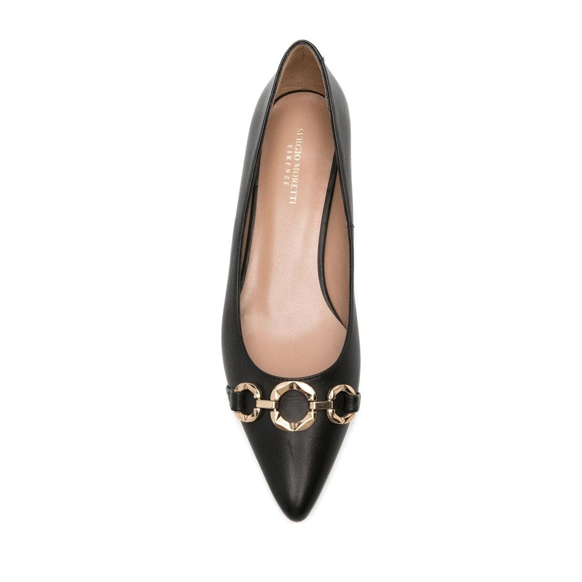 black classic closed pumps