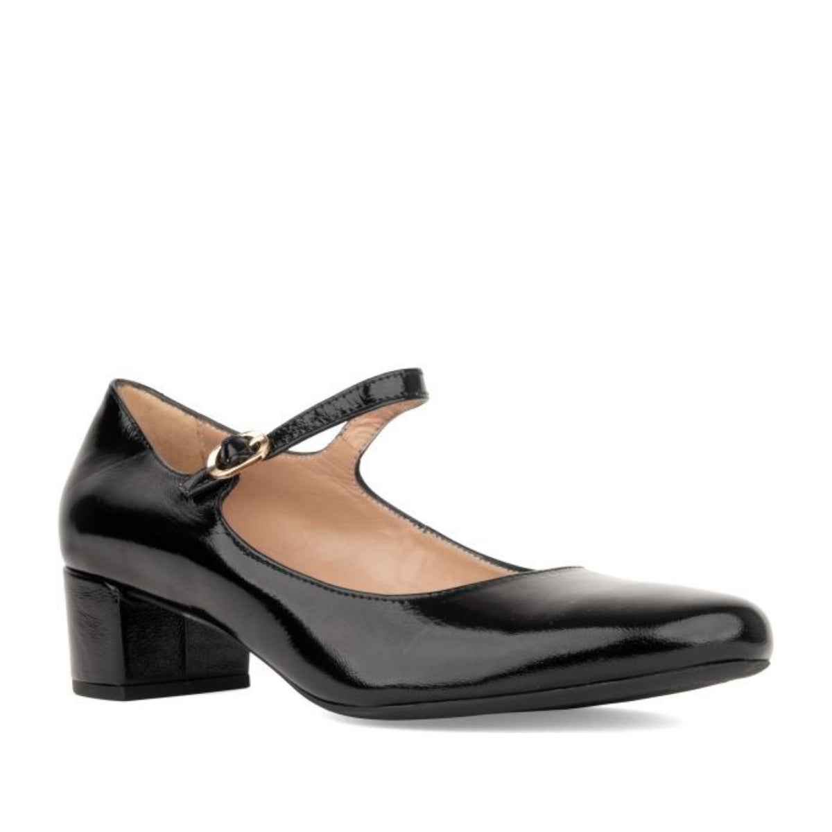 black classic closed pumps