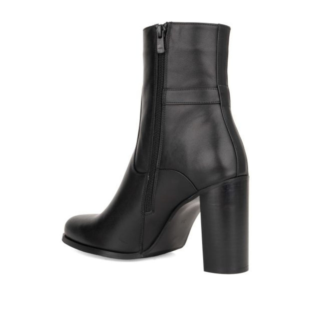 black classic closed booties