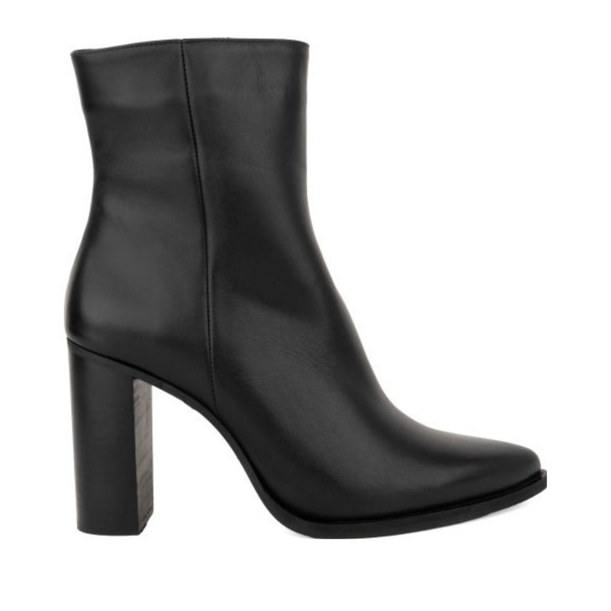 black classic closed booties