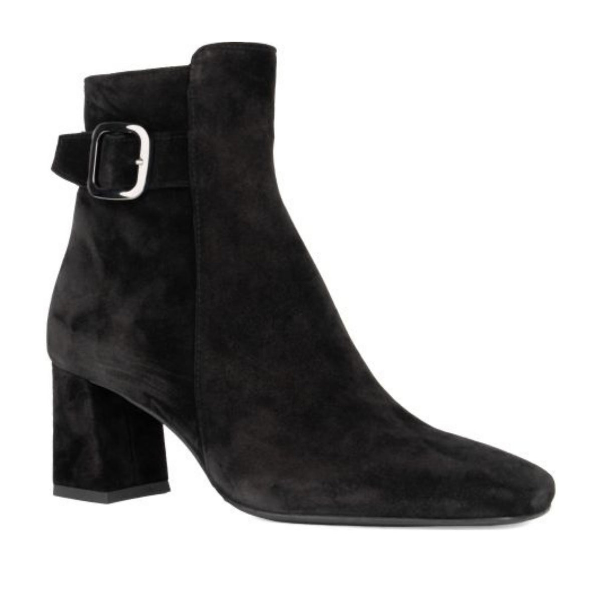 black classic closed booties